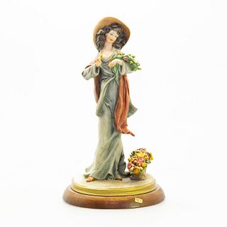Vintage B. Merli Capodimonte Lady Figurine