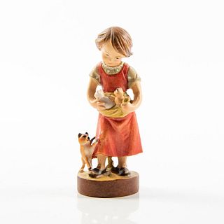 Dolfi Miniature Hand Made Wooden Figurine Nadia