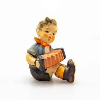 Goebel Hummel Figurine, Seated Boy With Accordian