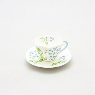 Shelley Bone China Vintage Art Deco Tea Cup And Saucer