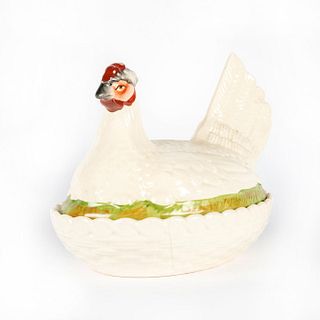 Staffordshire Tureen And Cover, Hen On A Nest