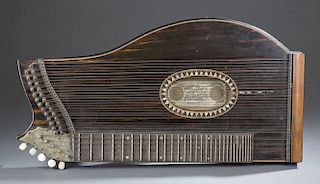 Pair of stringed instruments. 20th century.