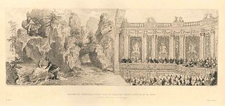 Adolphe Lalauze<br><br>Madame de Pompadour, 1883<br>Original etching on paper, 29,5 x 42 cm<br>Madame de Pompadour is an original artwork realized by 