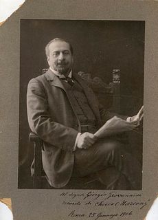 <br><br>Francesco Marconi, autographed portrait<br>22 x 30 cm<br>Francesco Marconi, autographed portrait. Gelatine-bromide print, applied on cardboard