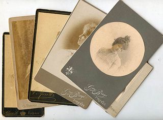 <br><br>Lot of 6 prints on cardboard, Florence 1880-1910<br><br>Lot of 6 prints on cardboard, Florence 1880-1910. Varius tecniques, conditions, sizes<