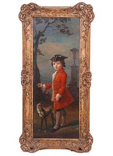 19th Ct. Continental Portrait of a Young Boy