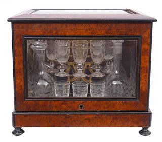 Baccarat Style French Antique Tantalus