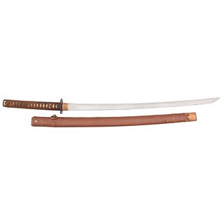 A Shinshinto Japanese Sword (Katana) Signed Norihira