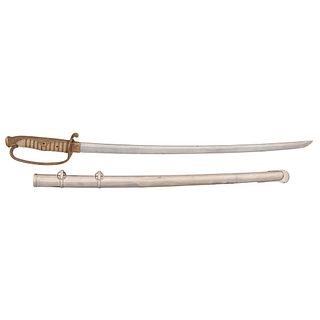 Japanese Samurai Sword (Katana) in Kyu-Gunto Mounts Signed Tsuguhiro