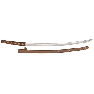 Koto Bizen Japanese Samurai Sword (Katana), Signed and Dated