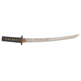 Japanese Samurai Sword (Wakizashi) Signed Sukenaga