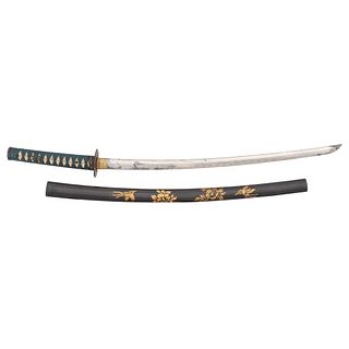 A Shinshinto Japanese Samurai Sword (Katana)