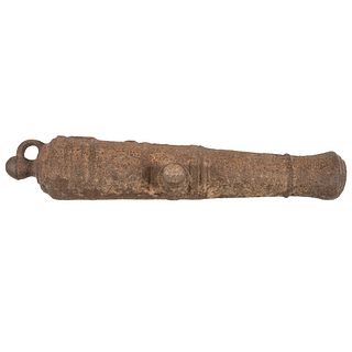 Napoleonic Period British 6-Pounder Short Carronade in Excavated Condition