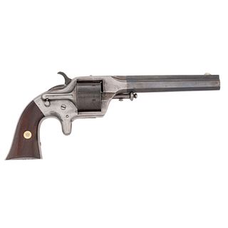 Rare Rounded Iron Frame Second Model Plant Revolver