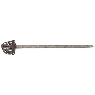 An Extremely Rare and Desirable Early 17th Century Scottish Wheel Pommel Backsword