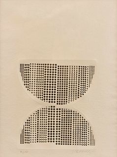 Victor Vasarely
(French/Hungarian, 1906-1997)
Code, 1968