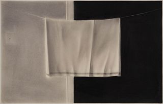 Norman Lundin
(American, b. 1938)
Towel and Blackboard # 3, 1979