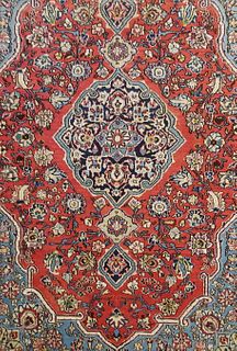 Semi-Antique Vintage Persian Kashan Carpet, courtesy of Shaia Oriental Rugs