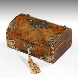 Victorian period jewellery box, circa 1850 - Courtesy William Cook Antiques, UK