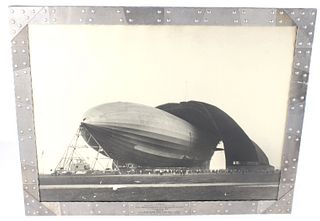 1931 Reed Brothers Zeppline Photo - Zeppelin Frame