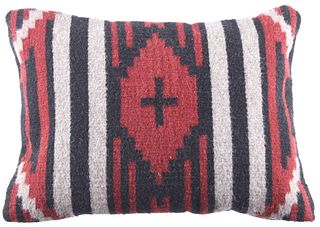 Chief’s Blanket Third Phase Cross Pillow by Diego
