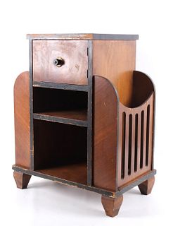 Copper Lined Humidor & Magazine Rack