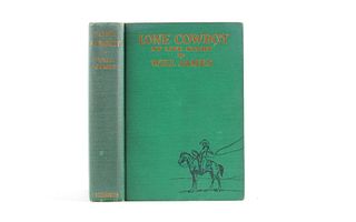 Lone Cowboy My Life Story by Will James 1st Ed