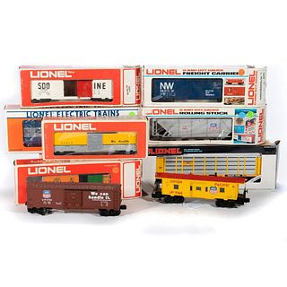 O Gauge Lionel (10) Freight Cars
