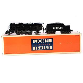 O Gauge Lionel 6-18034 Santa Fe Mikado 2-8-2 and tender in original packaging with whistle control and smoke fluid tube