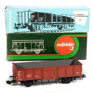 Marklin Gauge 1 5782 Box Car, 5850 Gondola, 5850 Gondola (no box)