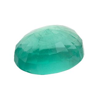 A Natural Oval Cut Emerald Weighing 1.60 cts