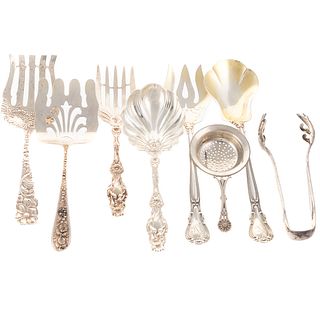 Collection Sterling Serving Pieces