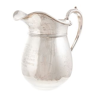 Manchester Sterling Commemorative Pitcher