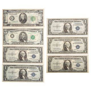 Collection of US Star Notes with scarce $20