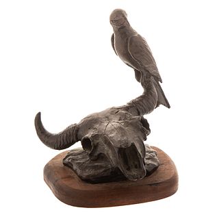 George H. Walbye, Steer Skull/Buzzard Bronze