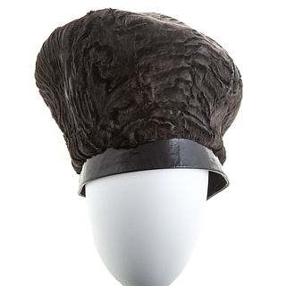 Mano Swartz Black Broadtail Hat