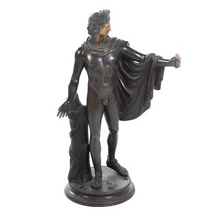 Bronze Figure of Apollo Belvedere