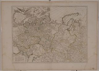 Nine Delamarche Maps, 1795-1804