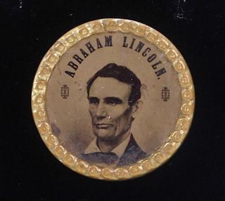 Abraham Lincoln Political Campaign Ferrotype