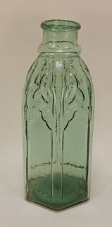 C.1870 American Gothic Cathedral Glass Pickle Jar