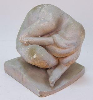 George Aarons MCM Plaster Female Nude Sculpture