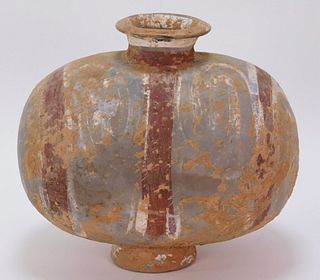 Ancient Chinese Han Dynasty Cocoon Vase
