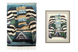 Janusz Kozikowski, Chair Series Tapestry and Study, 1985