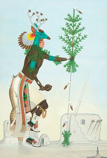 Raphael Medina, Untitled (Deer Dancer), 1971