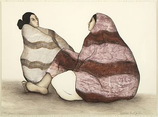 R. C. Gorman, Navajo Women, 1980