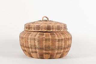 Cherokee, Lidded Basket