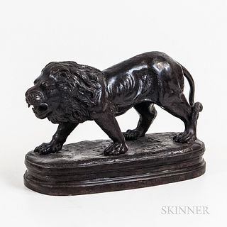Bronze Statue of a Lion