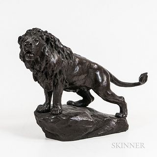 Bronze-clad Statue of a Lion
