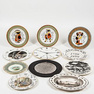 Eleven Wedgwood Plates and Dishes