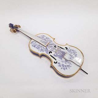 Herend Porcelain Violin